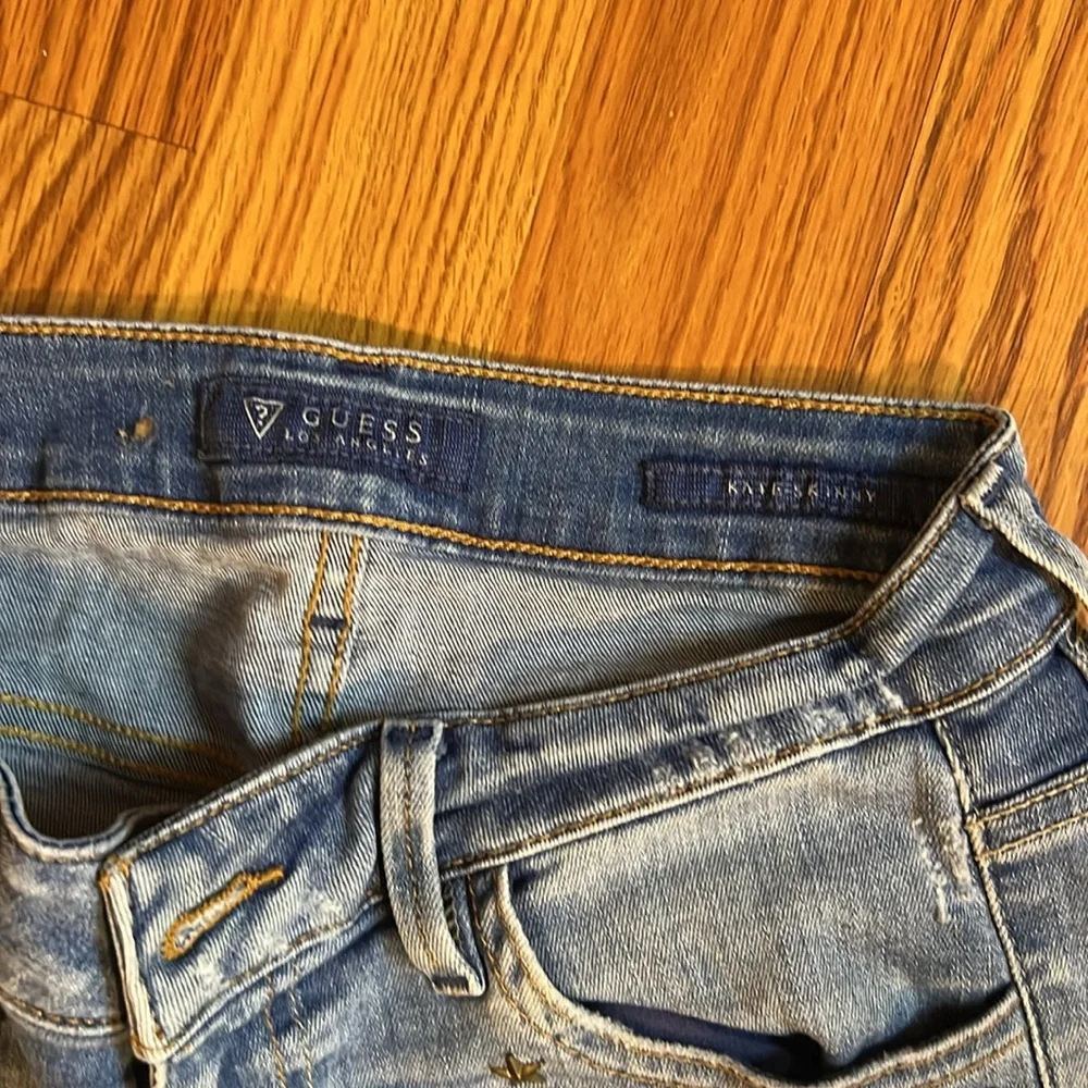 Guess Jeans,light Blue,with Studs Size 25 - Picture 4 of 6